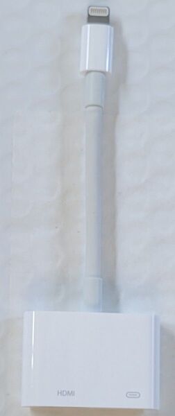 【純正品】Apple Lightning - Digital AVアダプタ MD826AM/A A1438 【動作品】