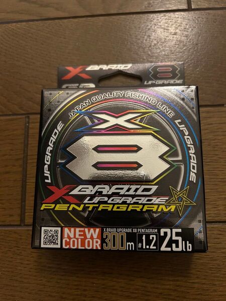 YGK XBRAID UPGRADEX8 PENTAGRAM 300M 1.2号 25lb ペンタグラム PEライン Xブレイド