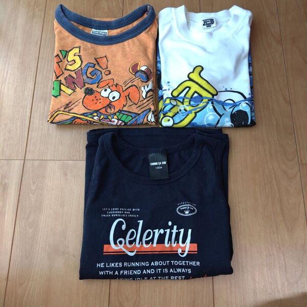 半袖Tシャツ タンクトップ 120 3枚セット 男の子 コムサイズム等