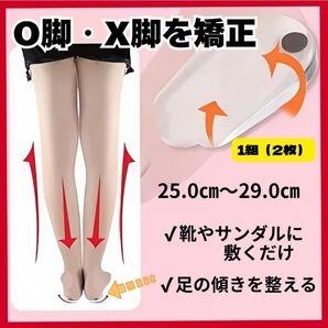 H0010-L 矯正インソール O脚/X脚 L1組