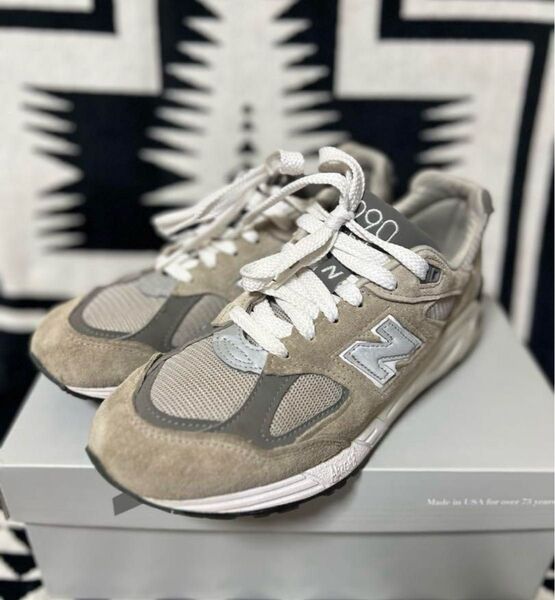 New Balance M990 GY2 Grey 25.5cm