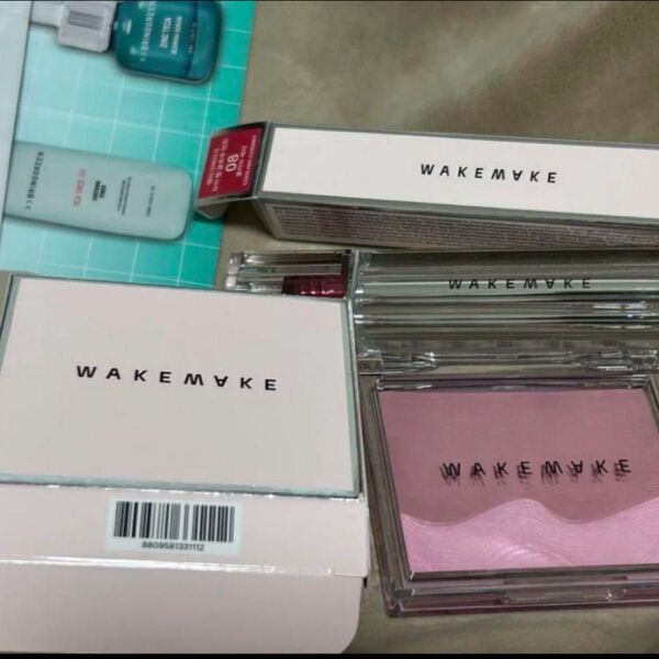 WAKEMAKE チーク リップ SHEER LAYERING DUAL BLUSHER 09 デュイジェルグロウティント 08