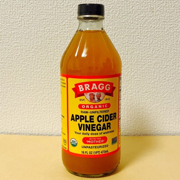 BRAGG オーガニックアップルサイダービネガー 473ml