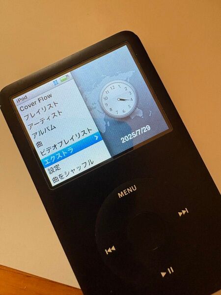 電池良好、動作確認済み Apple iPod classic 6th 80GB ブラック