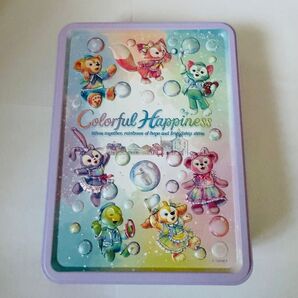 カラフルハピネス 缶ケース ダッフィー シェリーメイ
