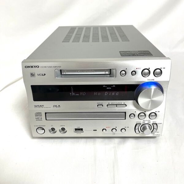 【美品】ONKYO FR-N9NX CD/MDチューナーアンプ オンキョー