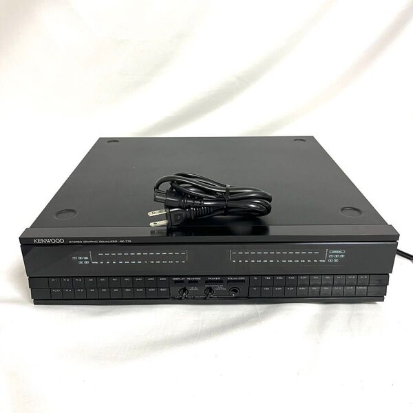 【動作確認済】KENWOOD ケンウッド グラフィックイコライザー GE-77E STEREO GRAPHIC EQUALIZER