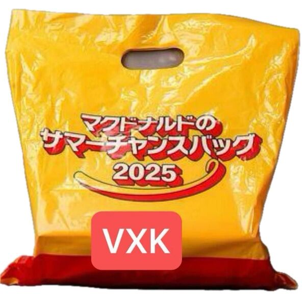 マクドナルドのサマーチャンスバッグ 2025 福袋 抽選販売 限定 グッズ4点 夏の福袋 マック ビッグマックファン コレクター