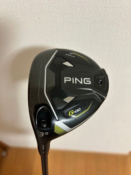 レフティ PING G430 MAX フェアウェイウッド スプーン 3w15°