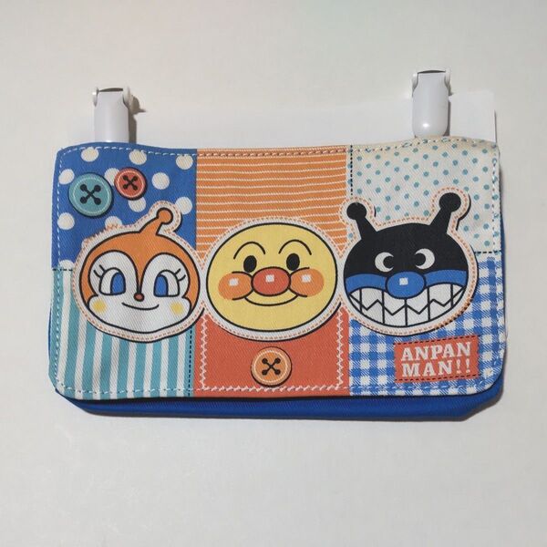 訳あり 未使用 アンパンマン 外付けポケット キッズ ポケットポーチ