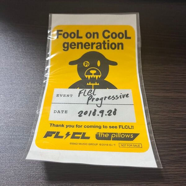 【未開封】劇場版 フリクリ プログレ 入場者特典 ステッカー the pillows