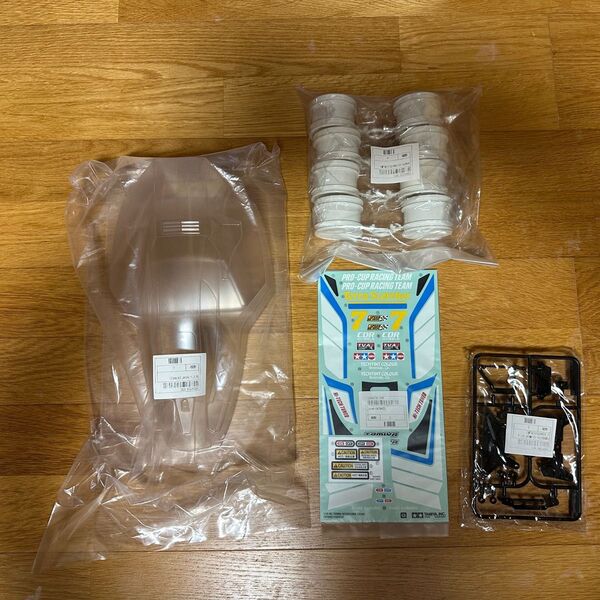 タミヤ TAMIYA スペアボディセット スコーチャー RC 新品 ホイール、デカールセット