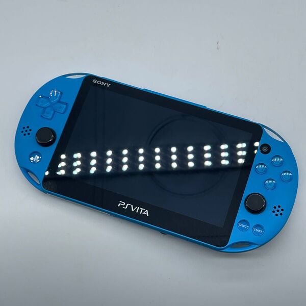 【美品】PS Vita PCH-2000 アクアブルー