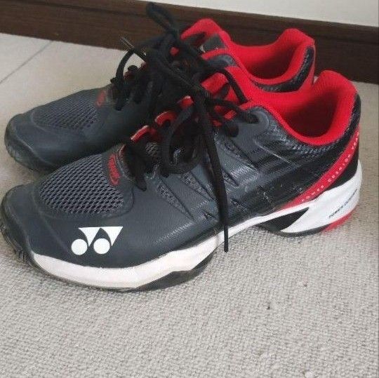 YONEX パワークッション65Z2ワイド 24cm ブラック/レッド