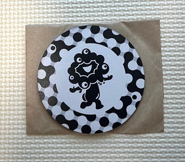 ミャクミャク 木製コースター ①