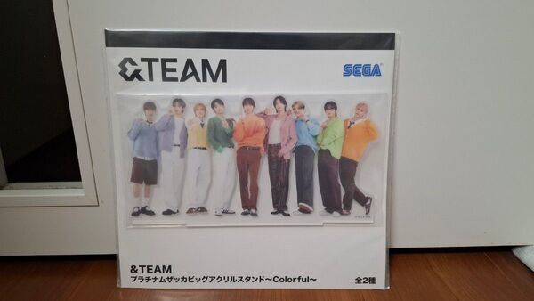&team プラチナムザッカビッグアクリルスタンド