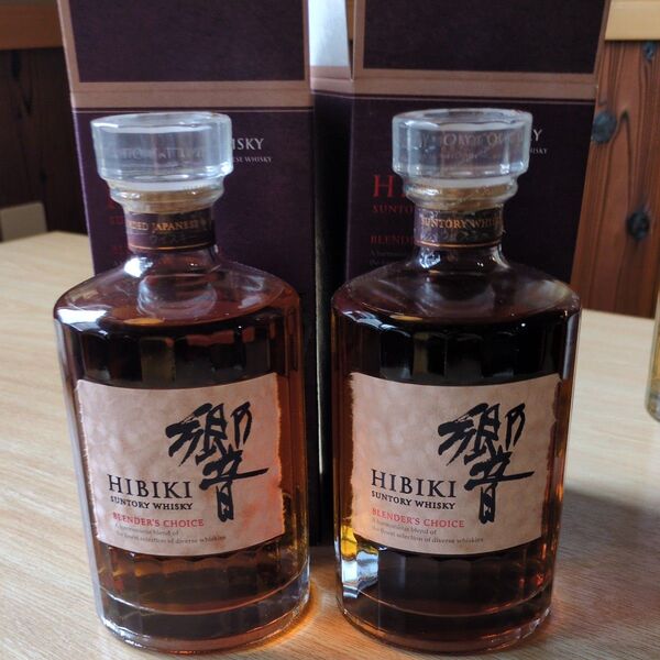希少!未開封!2本セット!サントリーウイスキー 響 BLENDER’S CHOICE 700ml 瓶