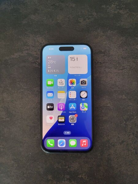 iPhone 15 128GB black SIMフリー