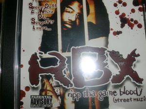 美品廃盤 RBX [Ripp tha game bloody][West] dogg pound dr.dre 2pac daz kurupt snoop dogg nate dogg e-white soopafly mack10 MC Eiht