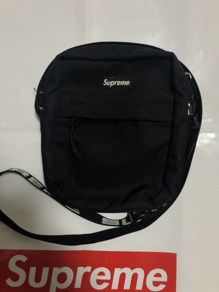 supreme 18ss ショルダーバッグ　黒