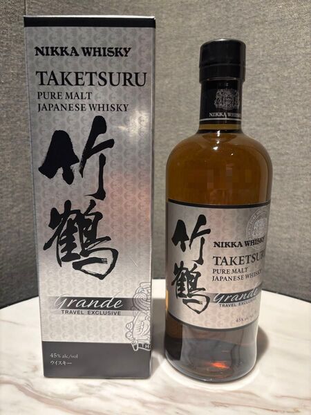 竹鶴グランデ 免税店限定 ニッカウイスキー TAKETSURU grande 45% 700ml NIKKA 竹鶴ピュアモルト