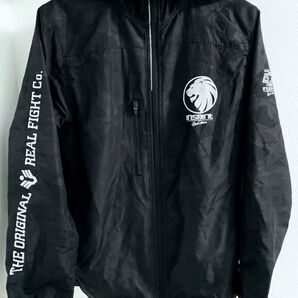 【 INSPIRIT 】ライトナイロンジップパーカー ブラックカモフラ M★ reversal mobstyles brahman