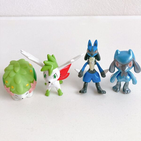 モンコレ まとめ売り 指人形 初期 ポケモン レトロ 当時品 4体セット フィギュア モンスターコレクション