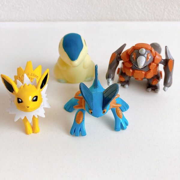 モンコレ まとめ売り 指人形 初期 当時品 レア 4点セット ポケモン モンスターコレクション