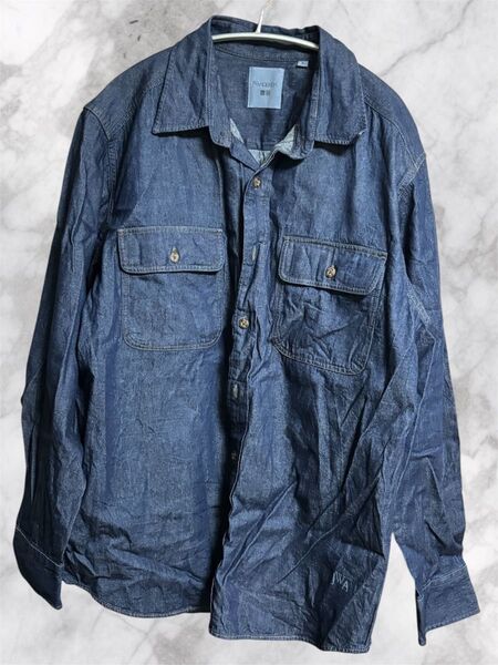 ユニクロ jwa デニムシャツ XLサイズ オンライン限定