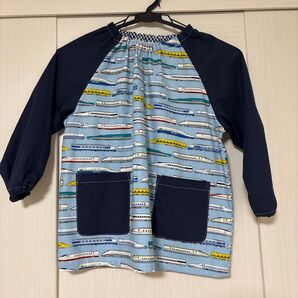 スモック 115〜125サイズ 新幹線 R7-38