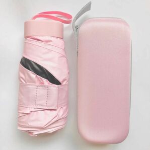 【新品】【晴雨兼用】軽量コンパクト 折りたたみ傘 日傘 薄ピンク