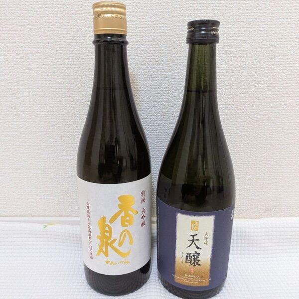 日本酒 2本セット 新品 特撰 大吟醸 天醸 香の泉 山田錦 清酒
