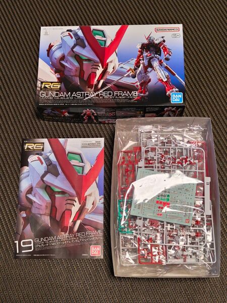 RG ガンダムアストレイ レッドフレーム ガンプラ 未組立品