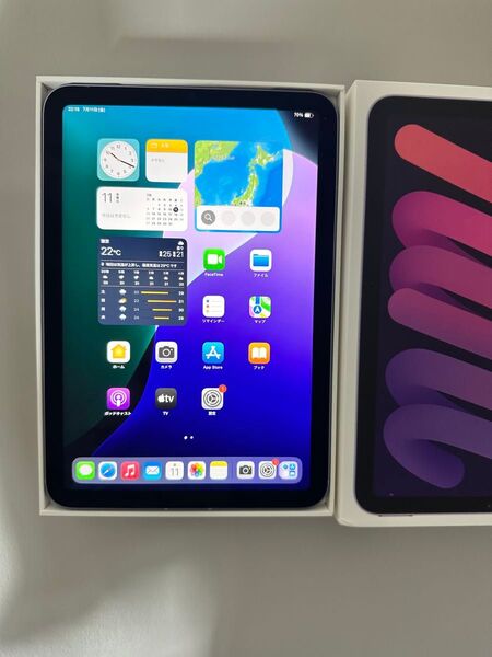 iPad mini 第6世代 256GB Wi-Fi+cellularモデル SIMフリータッチID不可