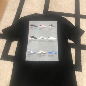 アディダスオリジナル スニーカー デザイン Tシャツ L