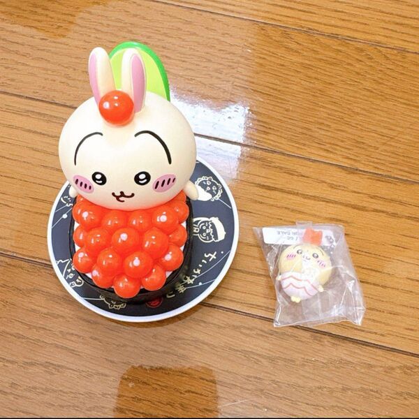 ちいかわ寿司 うさぎ いくら フィギュア くら寿司 えび