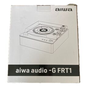 aiwa レコードプレーヤー aiwa audio -G FRT1 ブラック