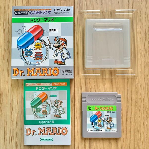 美品《箱付き》Dr.MARIO ドクターマリオ GBソフト ゲームボーイソフト DMG-VUA