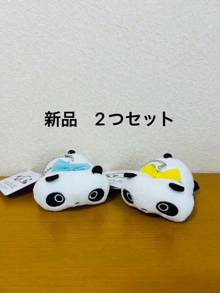 たれぱんだ リボンマスコットキーチェーン ぬいぐるみ 2つセット