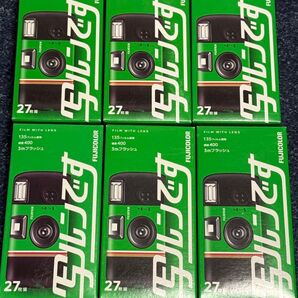 FUJIFILM 写ルンです 27枚撮 6個セット 新品未開封品