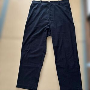 ブラック パンツ 8分丈