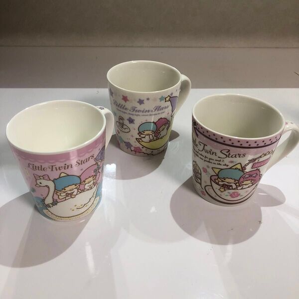 キキララ マグカップ 使用品 3柄各1個