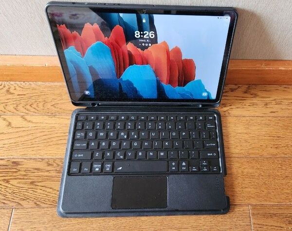 Galaxy Tab s7 5G sm-t878u 美品 cellar sim free 純正Sぺン付き キーボード付き