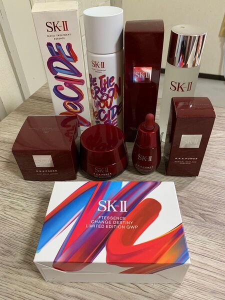 値下げ!SK-IIセット【化粧品、美容液、美容乳液、サンプル3点】