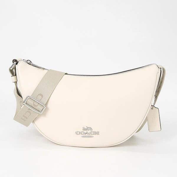 COACH ショルダーバッグ レザー オフホワイト