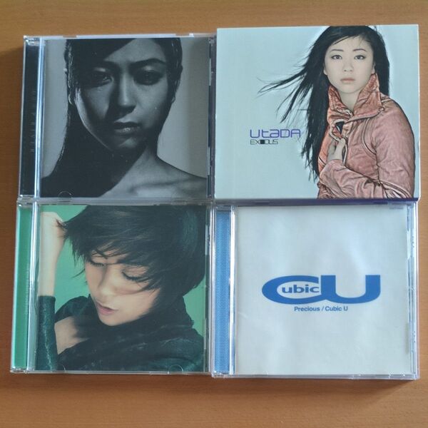 宇多田ヒカル アルバムCD4枚セット Distance DEEP RIVER Precious Exodusまとめ売り