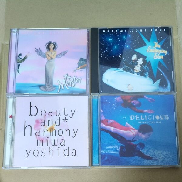 DREAMS COME TRUE ドリームズ・カム・トゥルー 吉田美和 アルバムCD4枚セット まとめ売り ドリカム