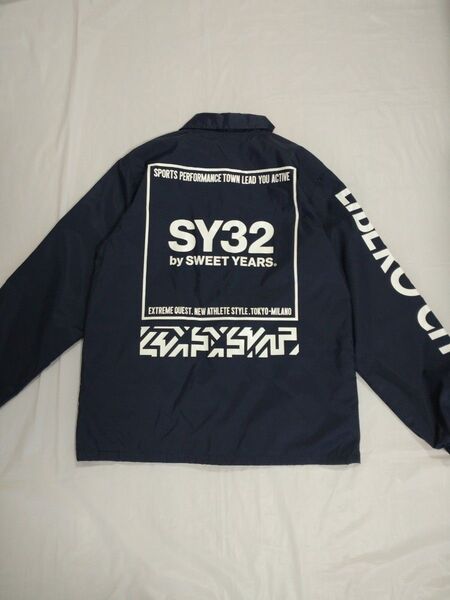 新品!!SY32 by SWEET YEARS ナイロンジャケット ネイビー