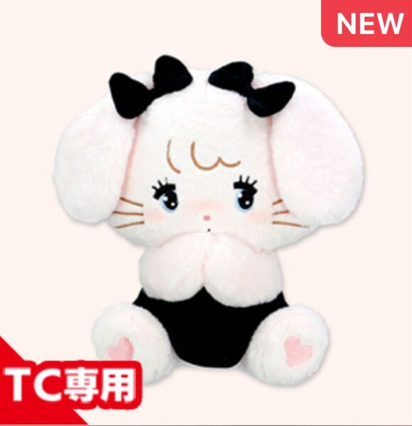 mikko characters BLACK RIBBON BIGぬいぐるみ キャミー