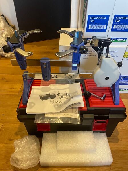 GOSEN ゴーセン オフィシャルストリンガーAM200 バドミントン専用手動ストリングマシン/ガット張り機/ストリングマシーン